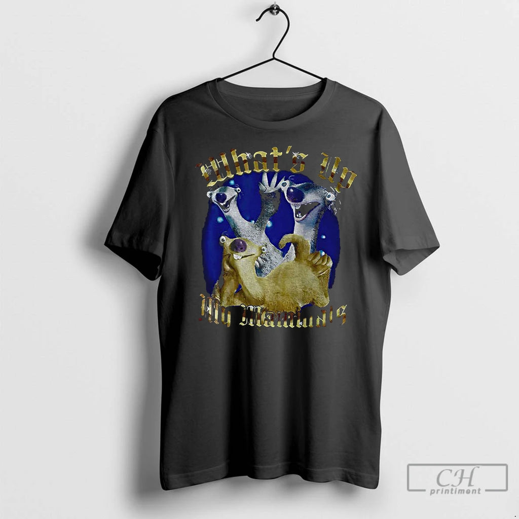 Premium Ice Age Whats Up My Mammals Graphic