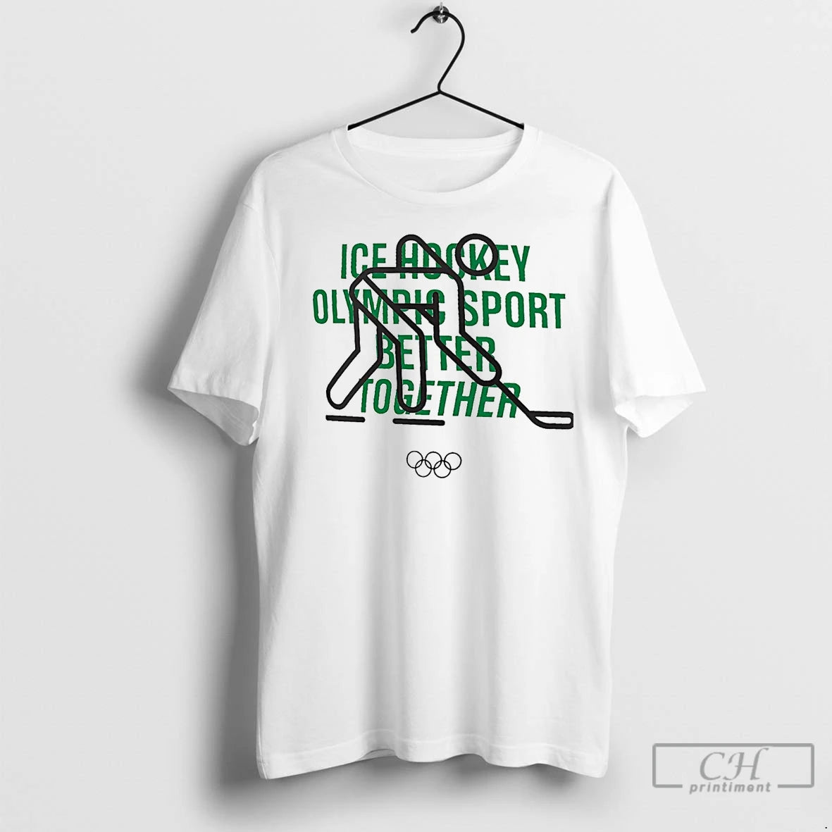 Premium Ice Hockey Olympic Sport Better Together