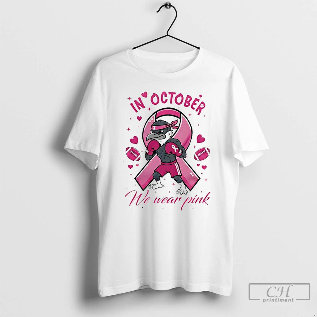 Premium Illinois Fighting Illini Tackle Cancer Win Together In October We Wear Pink T Shirts