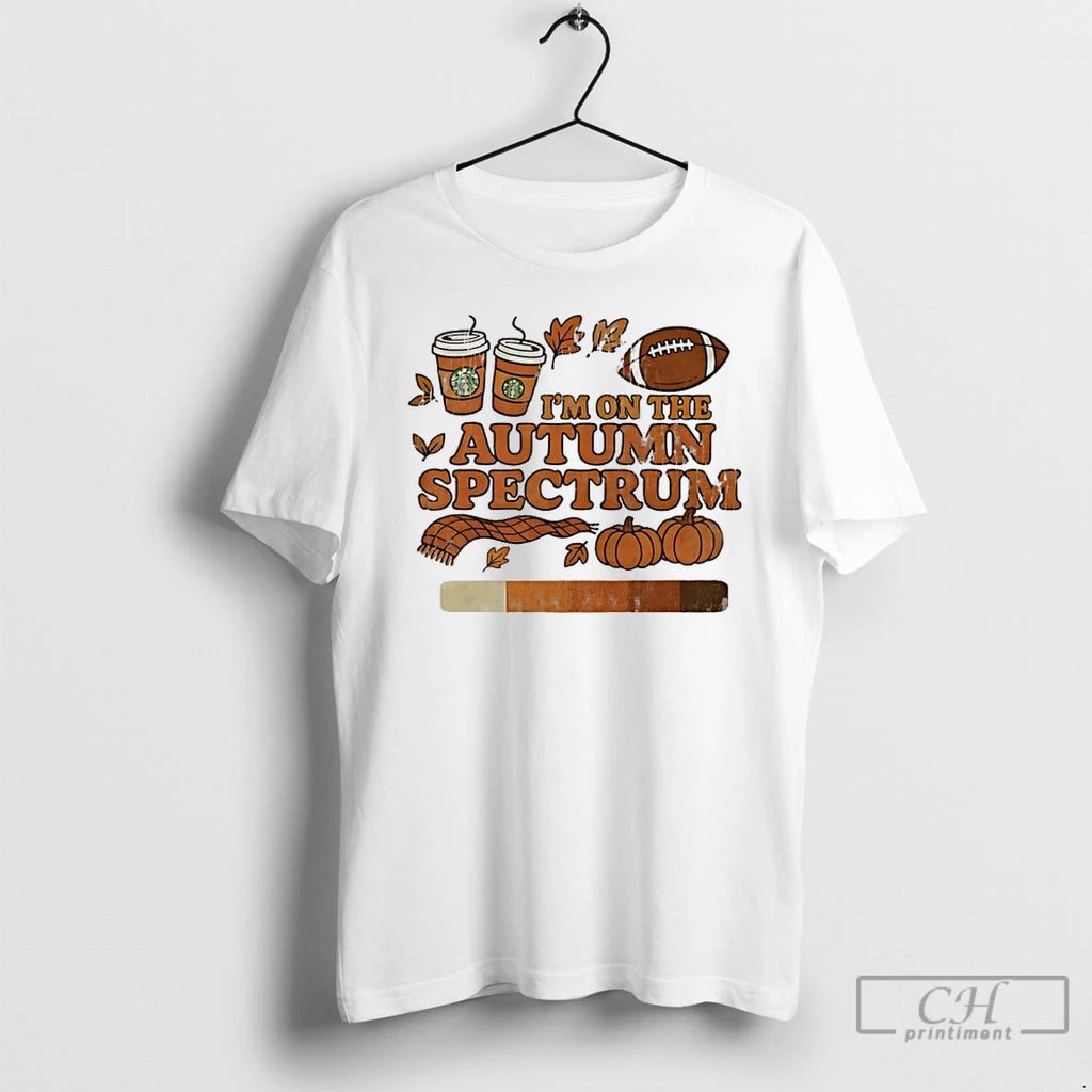 Premium Im On The Autumn Spectrum Halloween T Shirts
