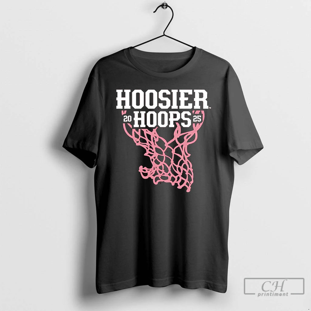 Premium Indiana Basketball Hoosier Hoops 2025 T Shirts