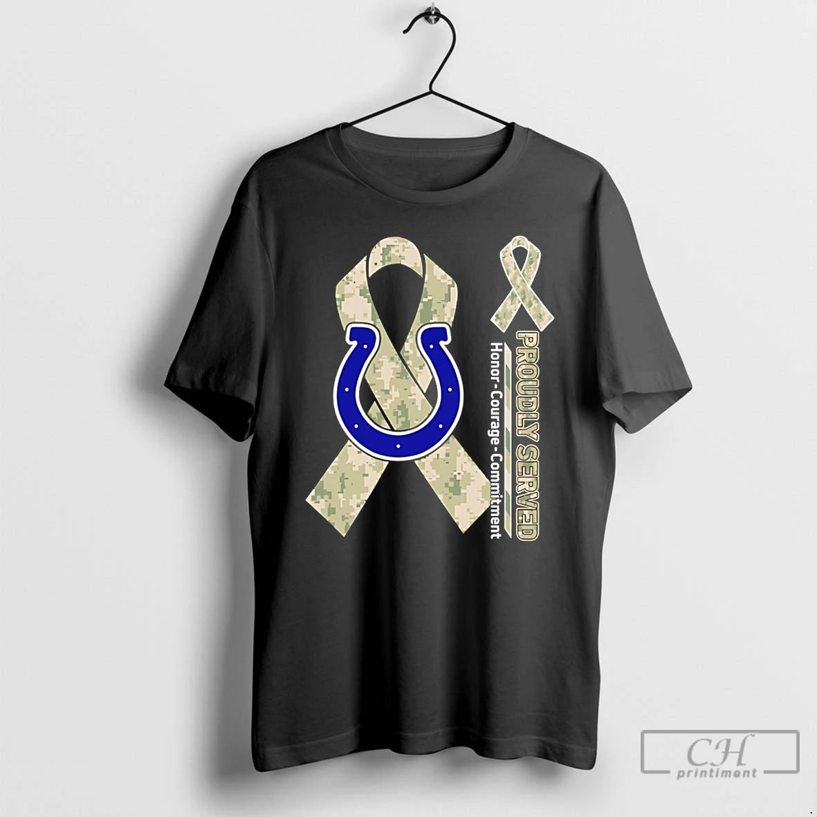 Premium Indianapolis Colts Proudly Served Honor Courage Commitment