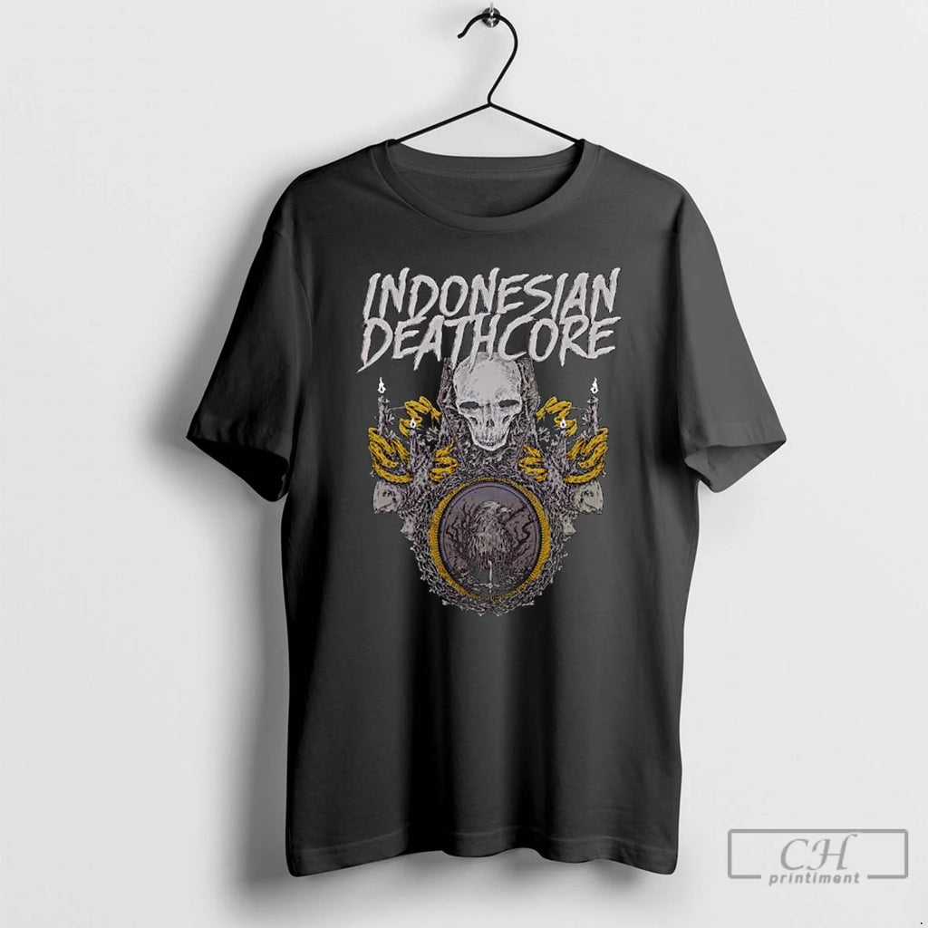 Premium Indonesian Deathcore Ornaments T Shirts