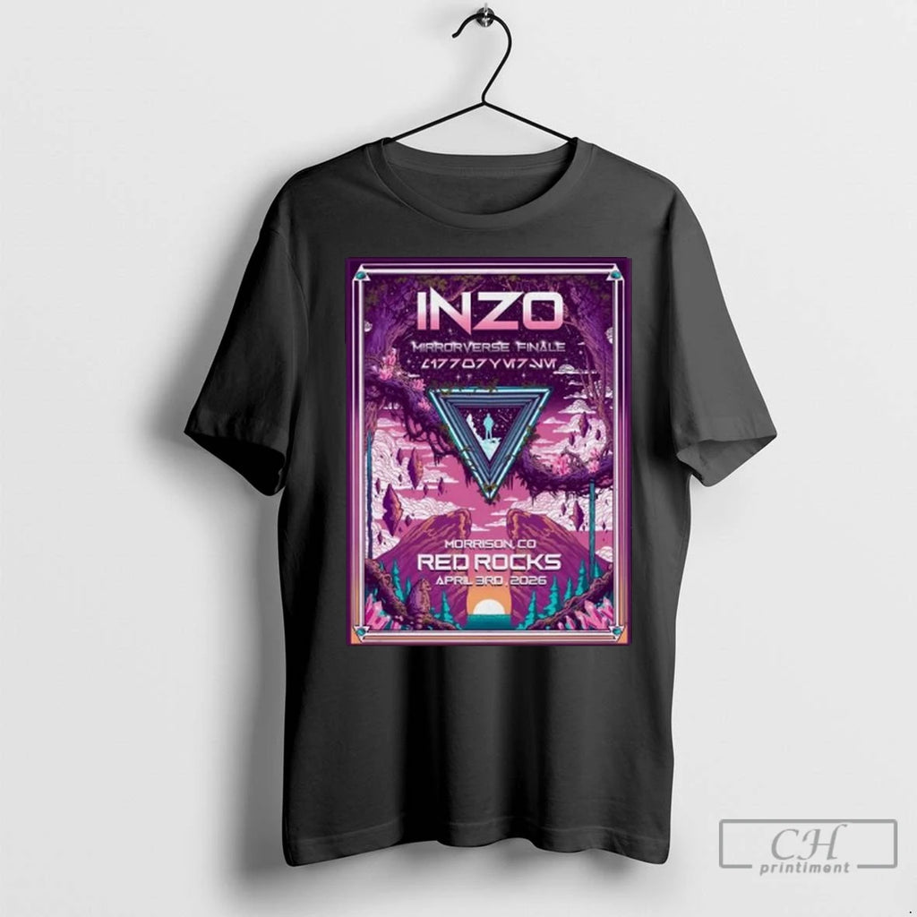 Premium Inzo April 3 2026 Red Rocks Amphitheatre Show Long Sleve