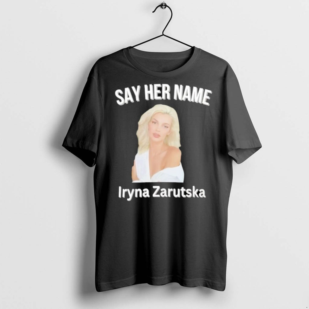 Premium Iryna Zarutska Say Her Name T Shirts