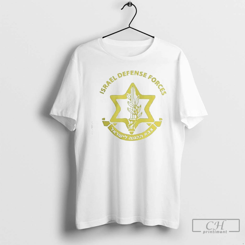 Premium Israel Defense Forces Idf Logo Star Of David T Shirts