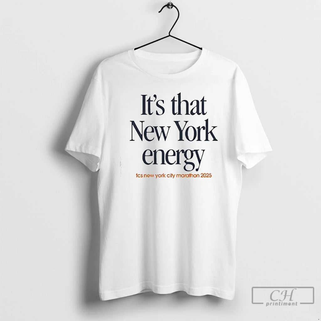 Premium Its That New York Energy Marathon T Shirts