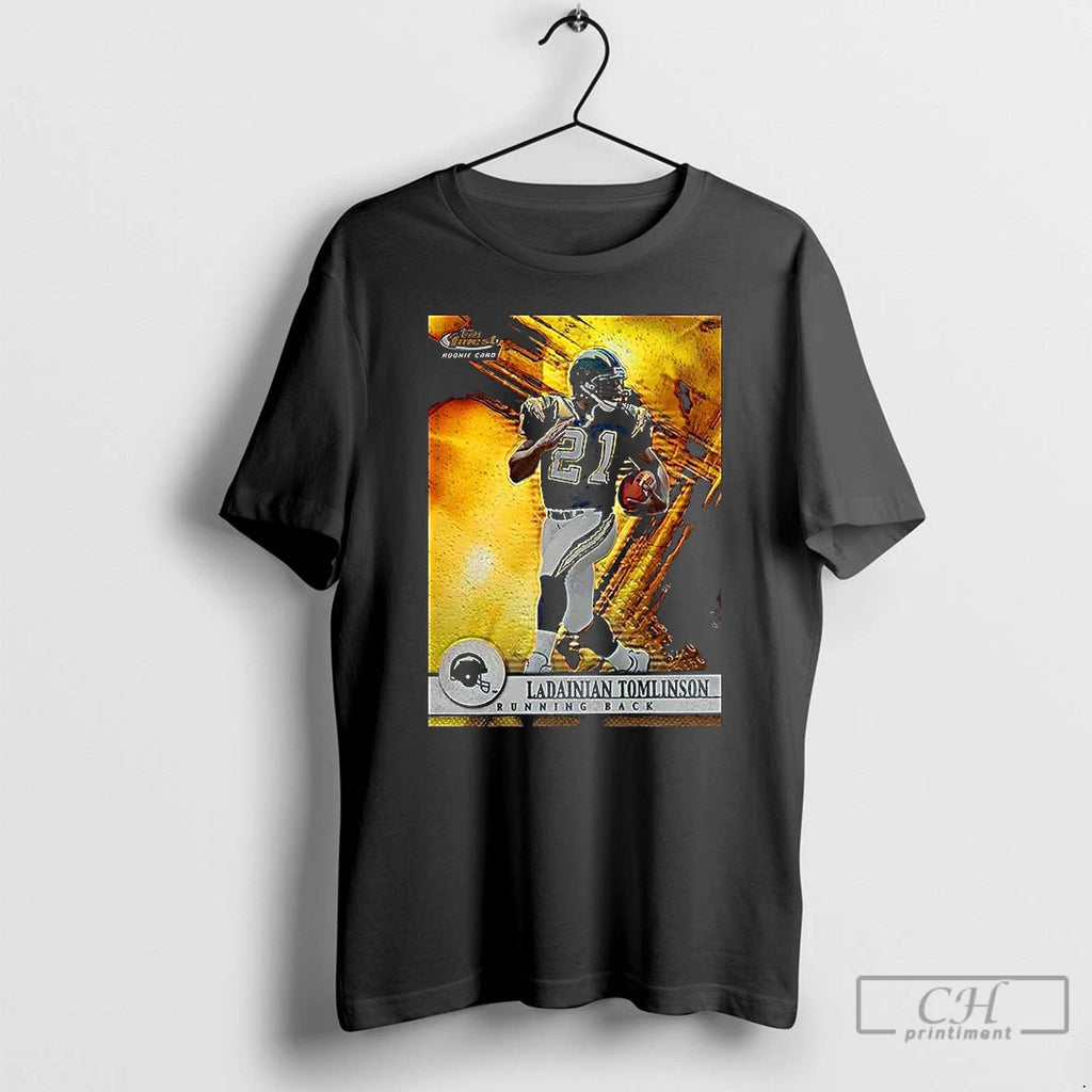 Premium Jackson Merrill Wear Ladainian Tomlinson Running Back Rookie Card T Shirts