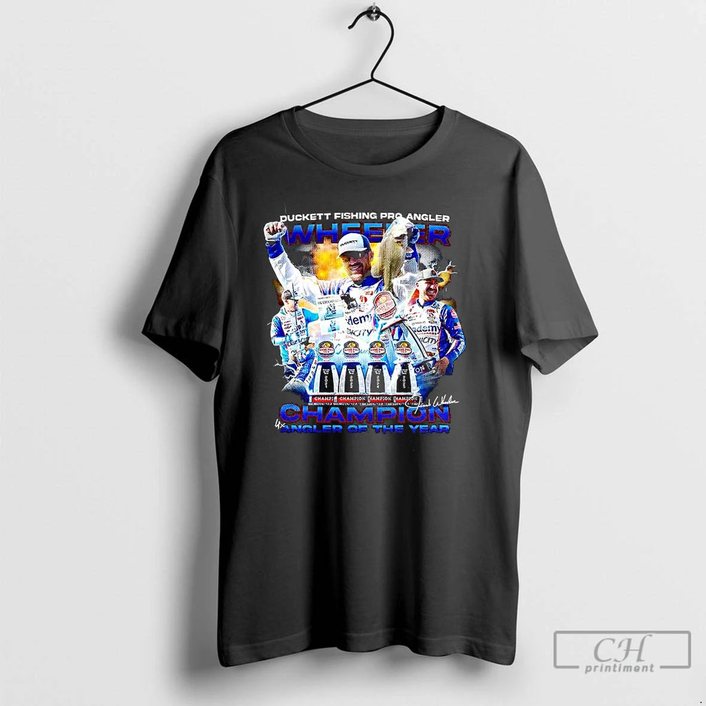 Premium Jacob Wheeler Duckett Fishing Pro Angler Champion Signature T Shirts