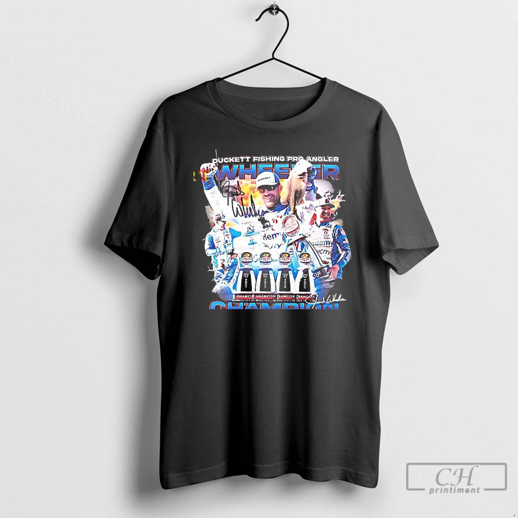 Premium Jacob Wheeler Duckett Fishing Pro Angler Champion T Shirts