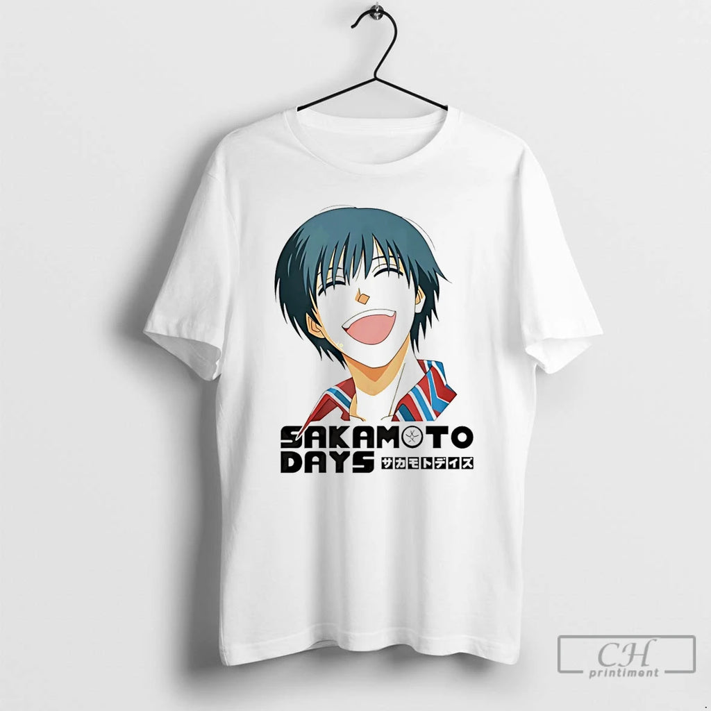 Premium Jamal Murray Wearing Sakamoto Days Anime T Shirts