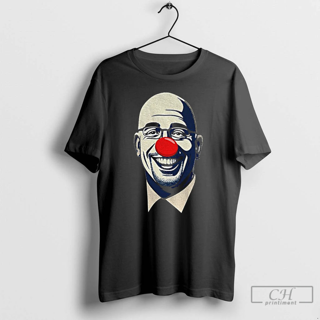 Premium James Franklin Clown Big Face Funny Meme T Shirts