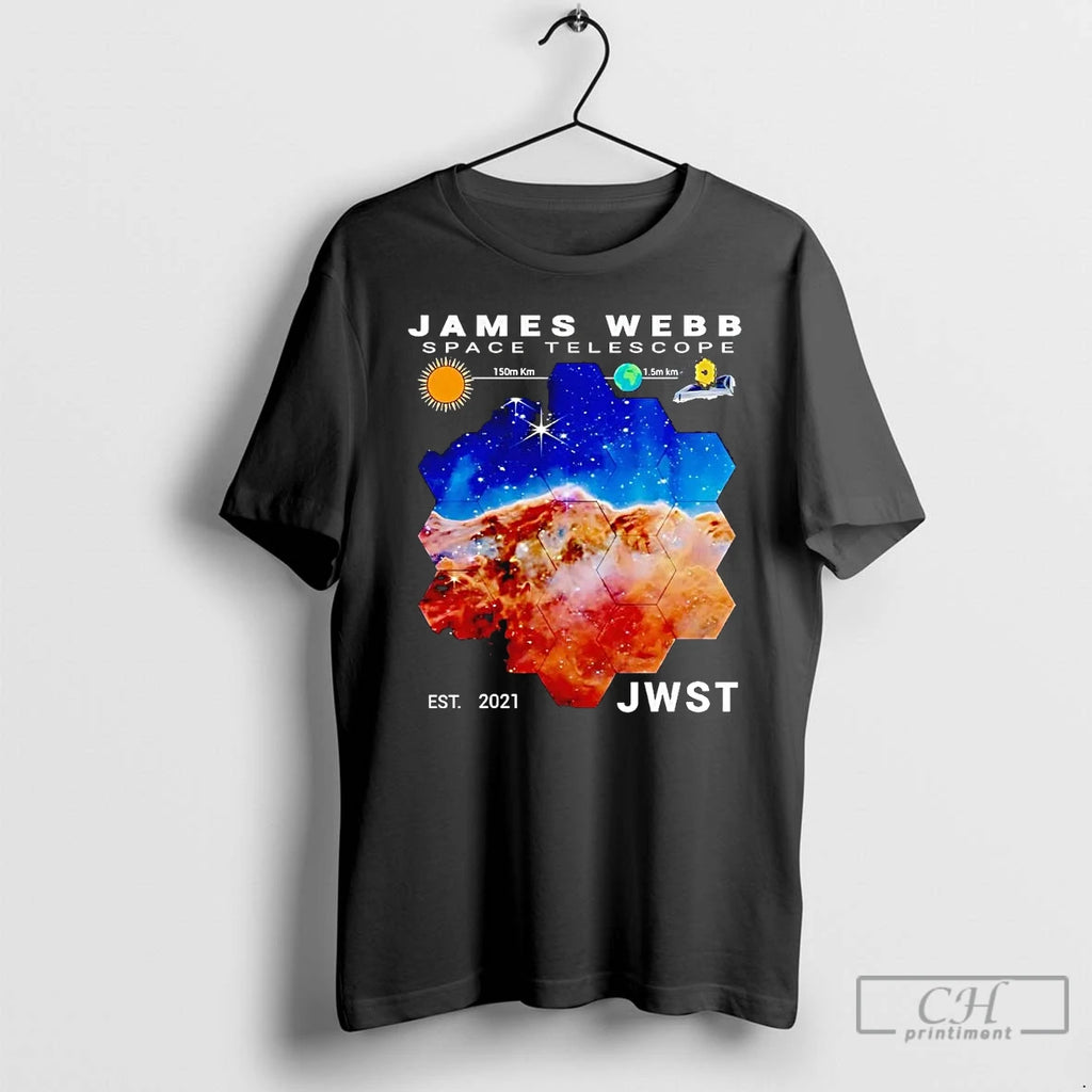 Premium James Webb Space Telescope Est 2021 Jwst T Shirts