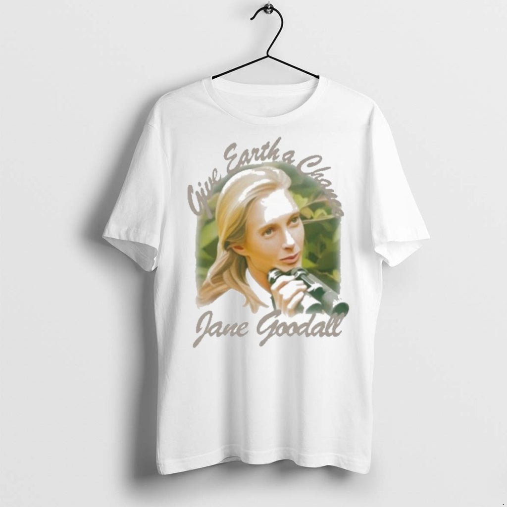Premium Jane Goodall Give Earth A Chance Memorial A Tribute To A Life Of Purpose