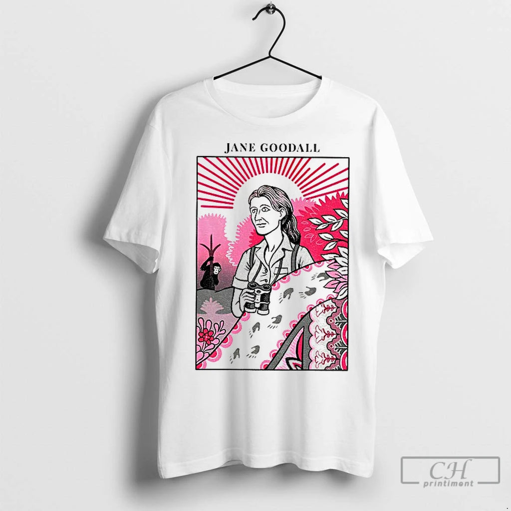Premium Jane Goodall Tribute Wildlife Conservation Legacy