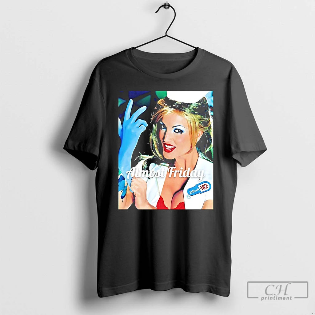 Premium Janine Lindemulder Blink 182 Almost Friday T Shirts