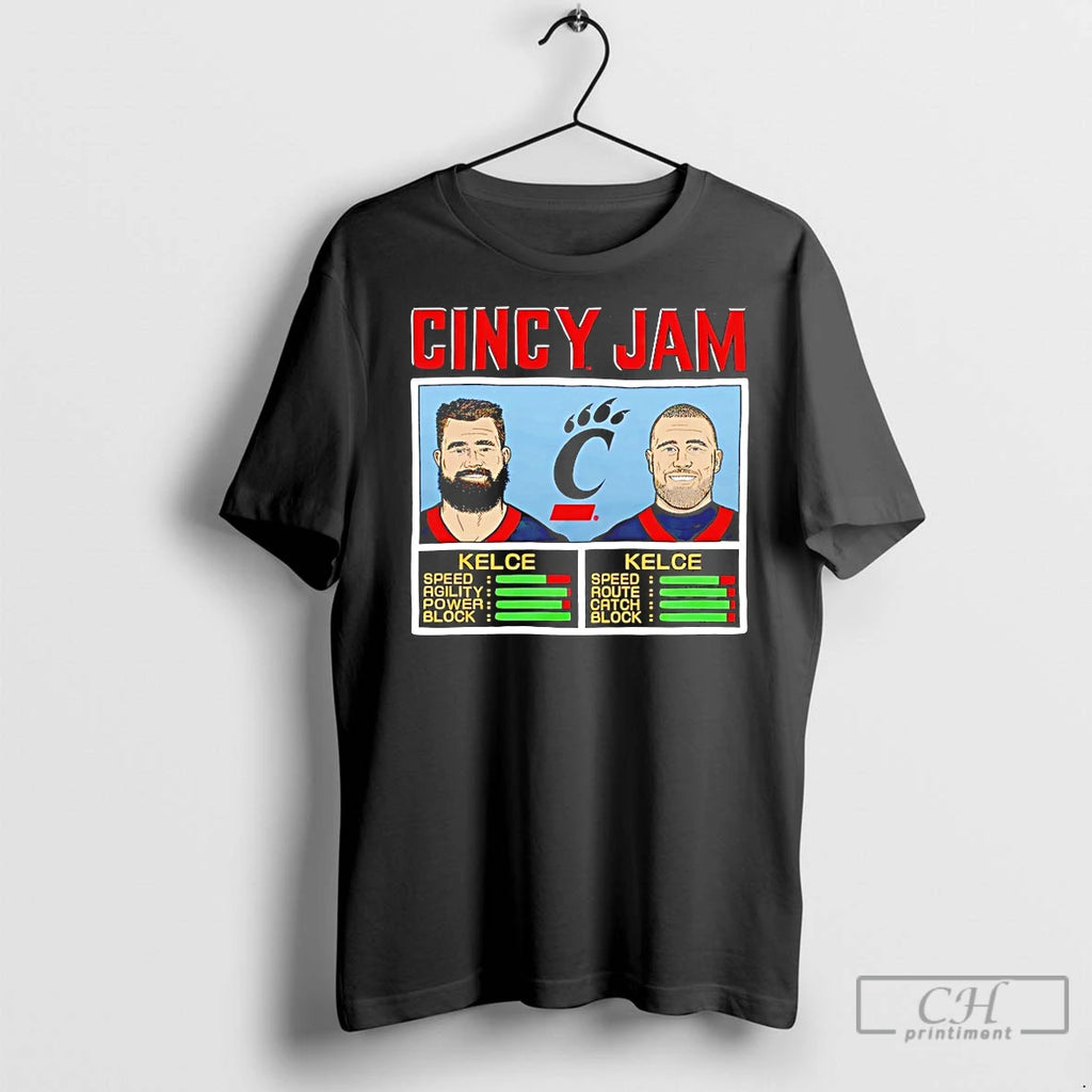 Premium Jason Kelce And Travis Kelce Cincinnati Bearcats Cincy Jam