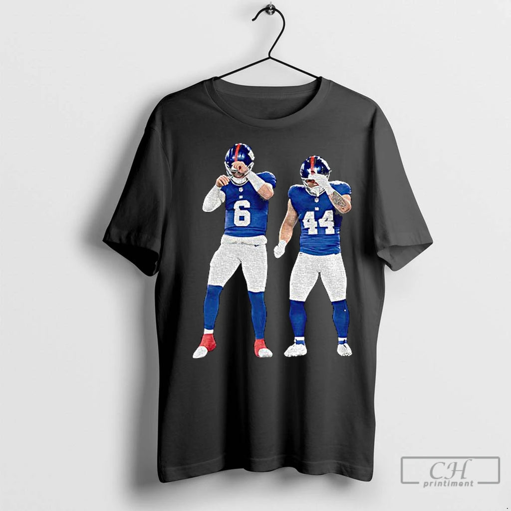 Premium Jaxson Dart Cam Skattebo New York Giants Football Meme