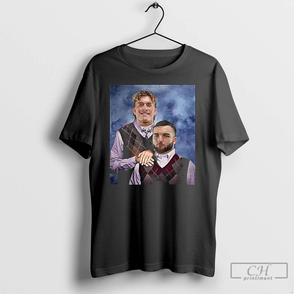 Premium Jaxson Dart And Cameron Skattebo New York Giants Step Brothers T Shirts