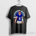 Premium Jaxson Dart Portrait Signature New York Giants