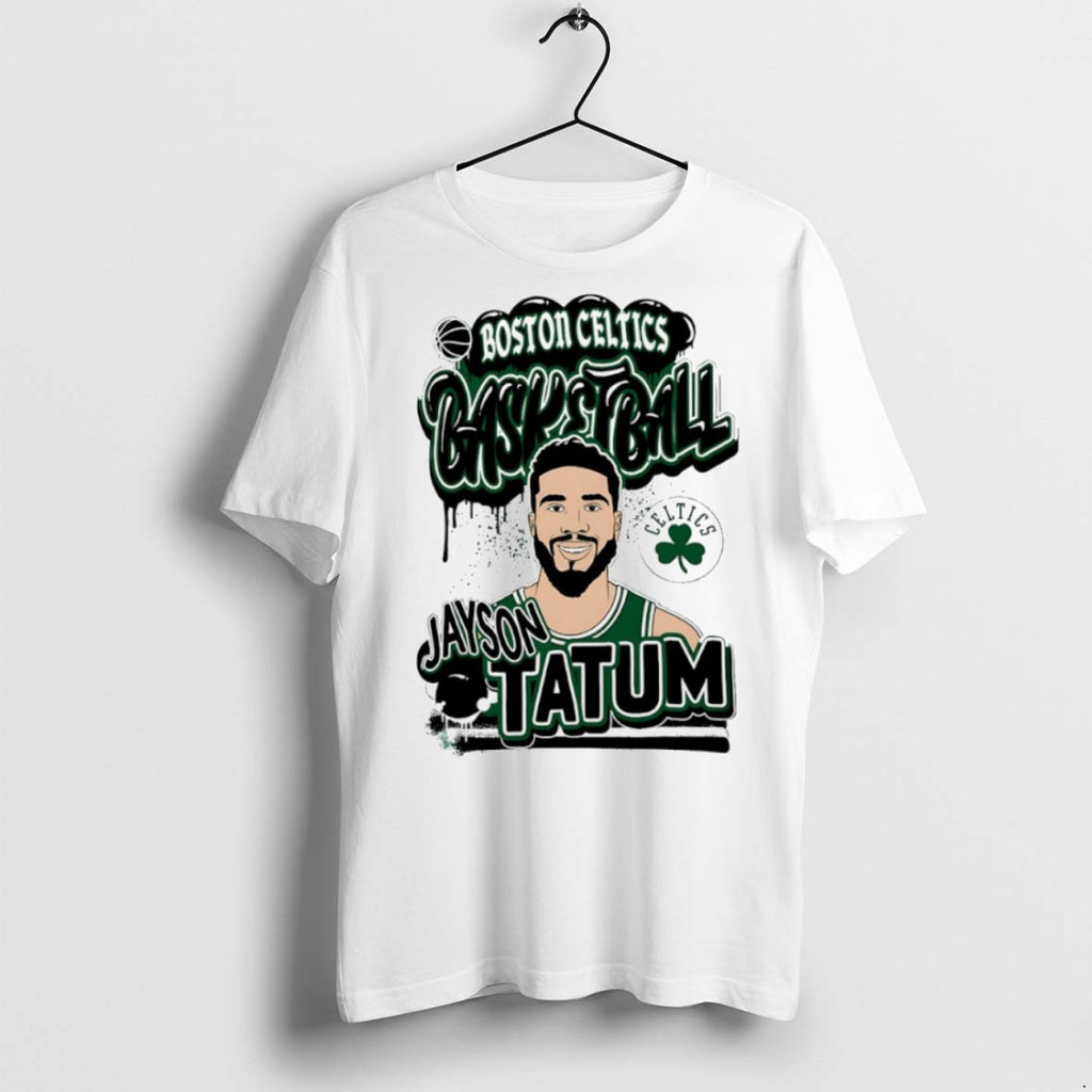 Premium Jayson Tatum Boston Celtics Basketball Caricature T Shirts