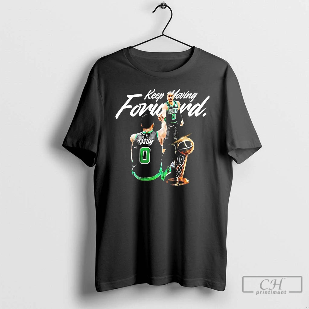 Premium Jayson Tatum Keep Moving Forward Celtics T Shirts