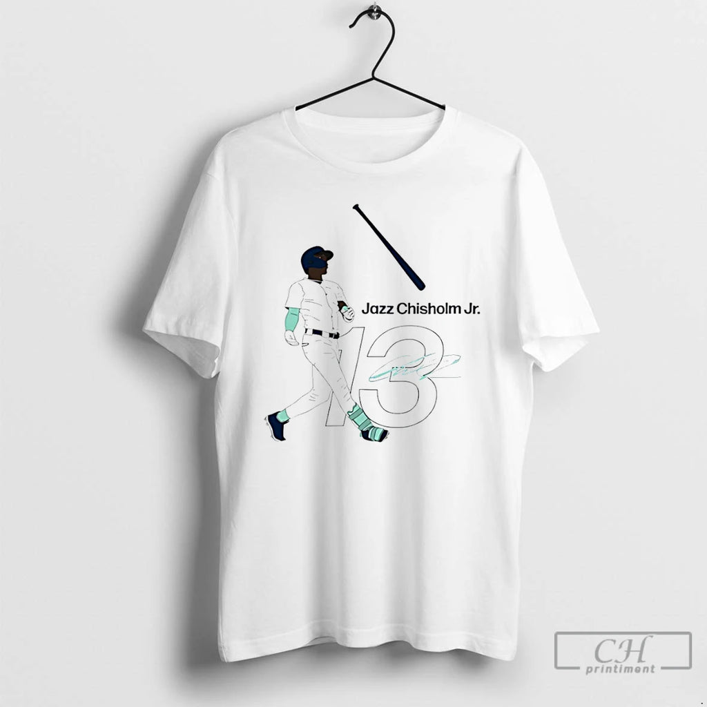 Premium Jazz Chisholm Jr Jazz Bat Flip New York Yankees T Shirts