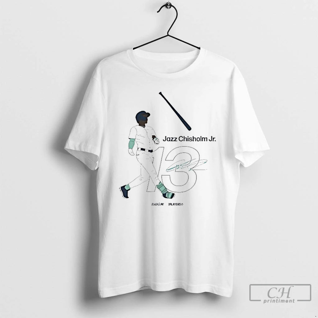 Premium Jazz Chisholm Jr Jersey Number 13 Graphic T Shirts