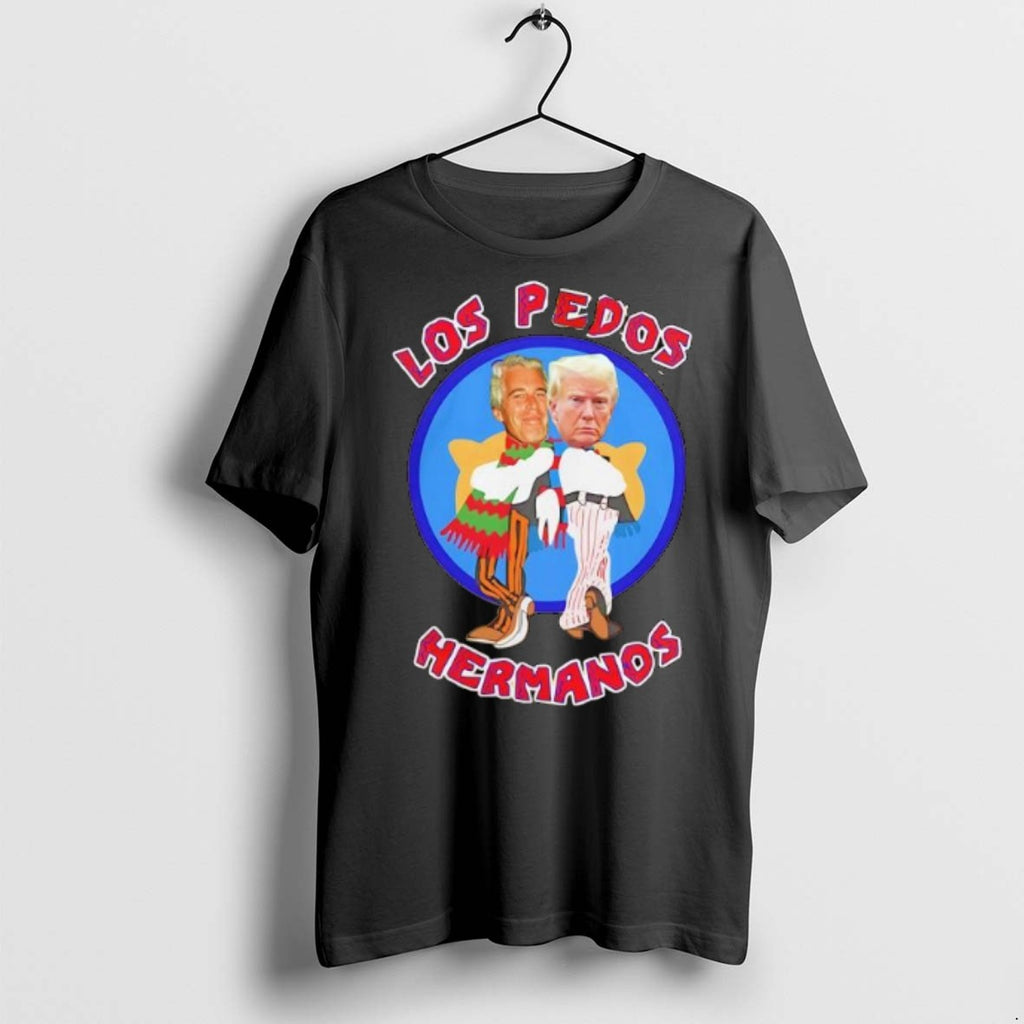 Premium Jeffrey Epstein And Donald Trump Los Pedos Hermanos Parody Los Pollos Hermanos T Shirts