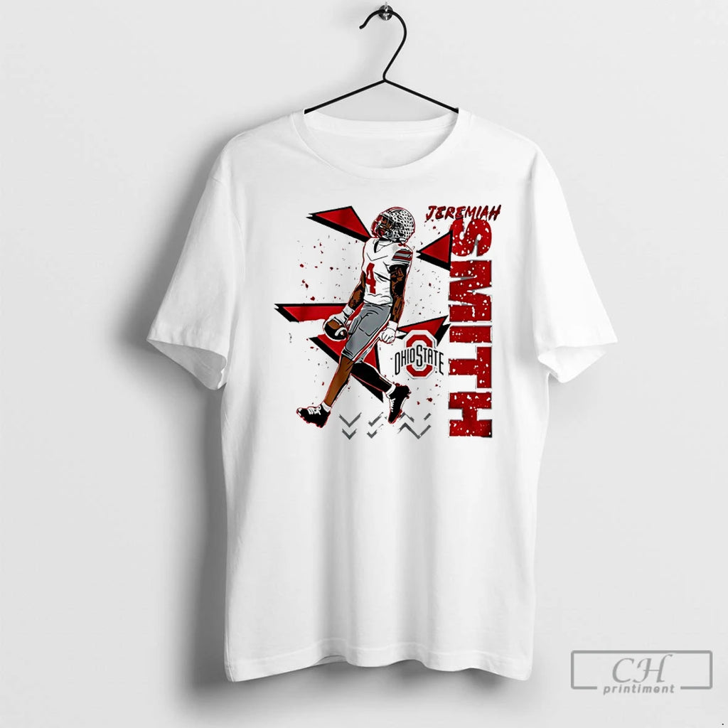Premium Jeremiah Smith Ohio State Football 90s Style