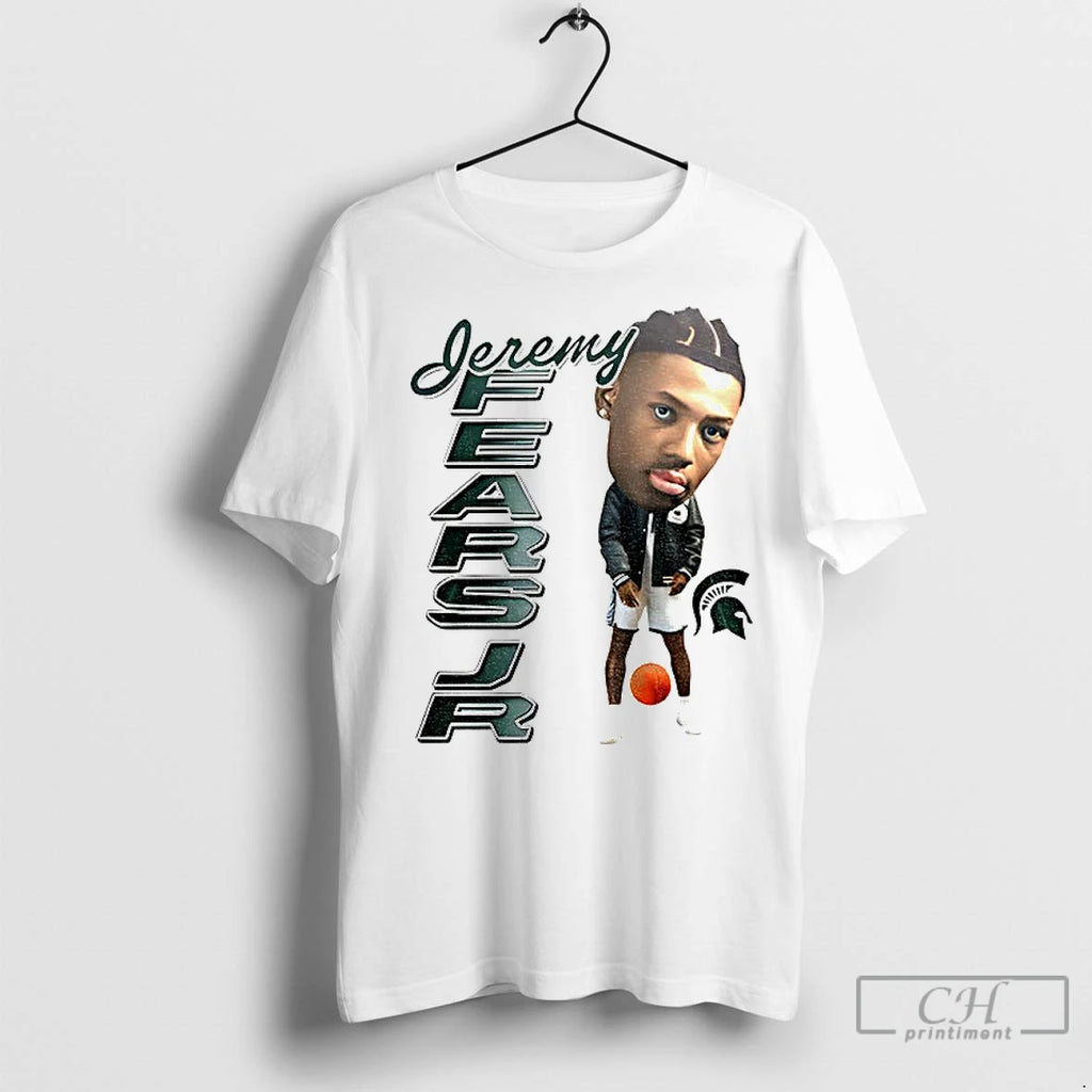 Premium Jeremy Fears Jr Spartans Bang Michigan Big Ten Conference Nba Basketball