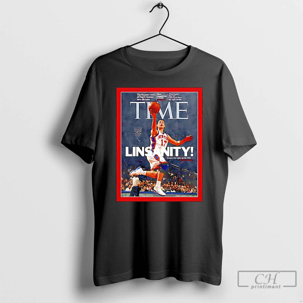 Premium Jeremy Lin Santa Cruz Warrios Jlin Linsanity Time T Shirts