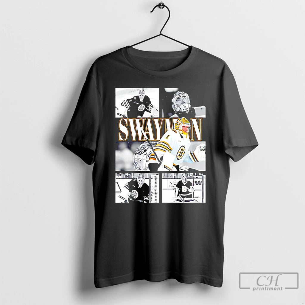 Premium Jeremy Swayman Boston Bruins Graphic T Shirts