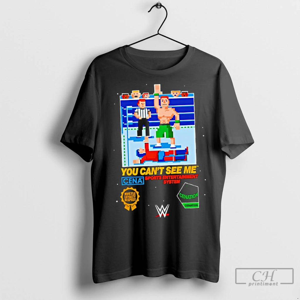 Premium John Cena You Cant See Me Sports Entertainment System Video Games