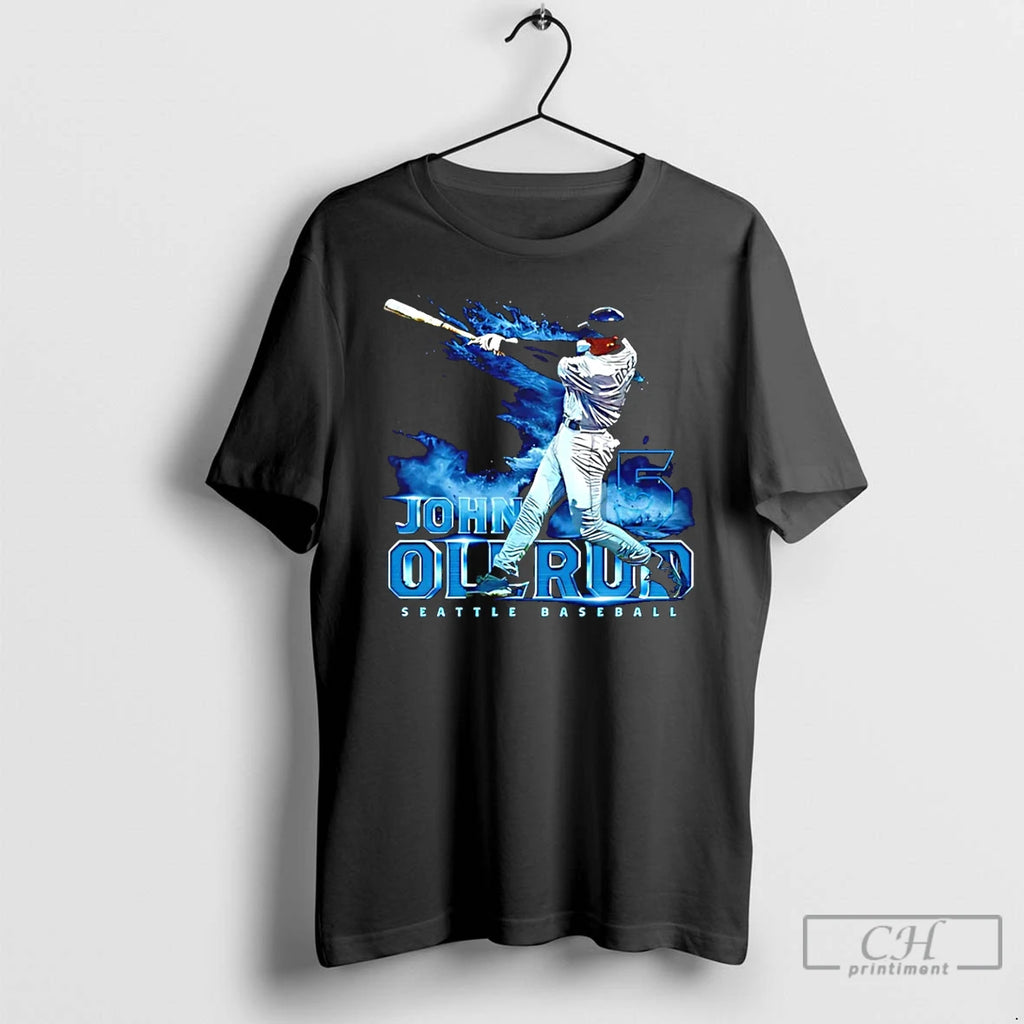 Premium John Olerud Seattle Mariners Graphic T Shirts