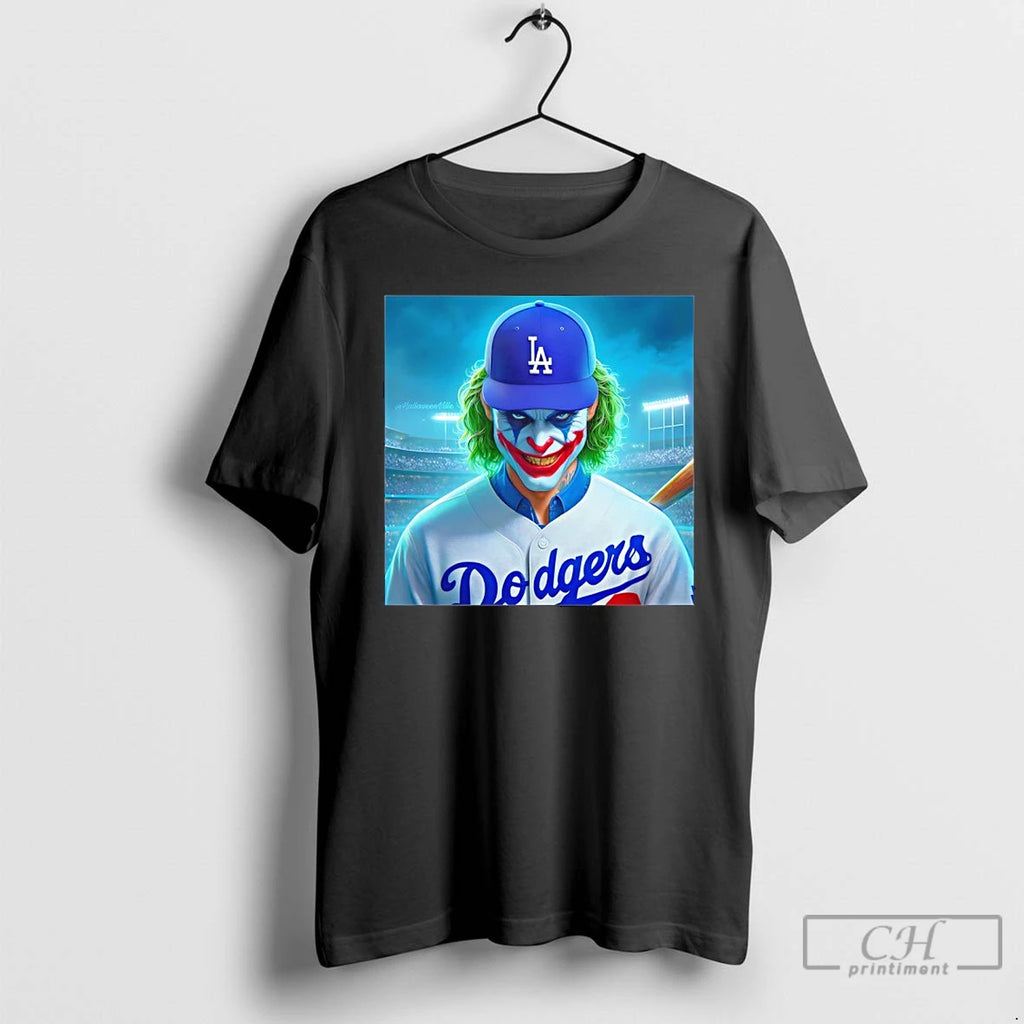 Premium Joker X Los Angeles Dodgers Halloween T Shirts