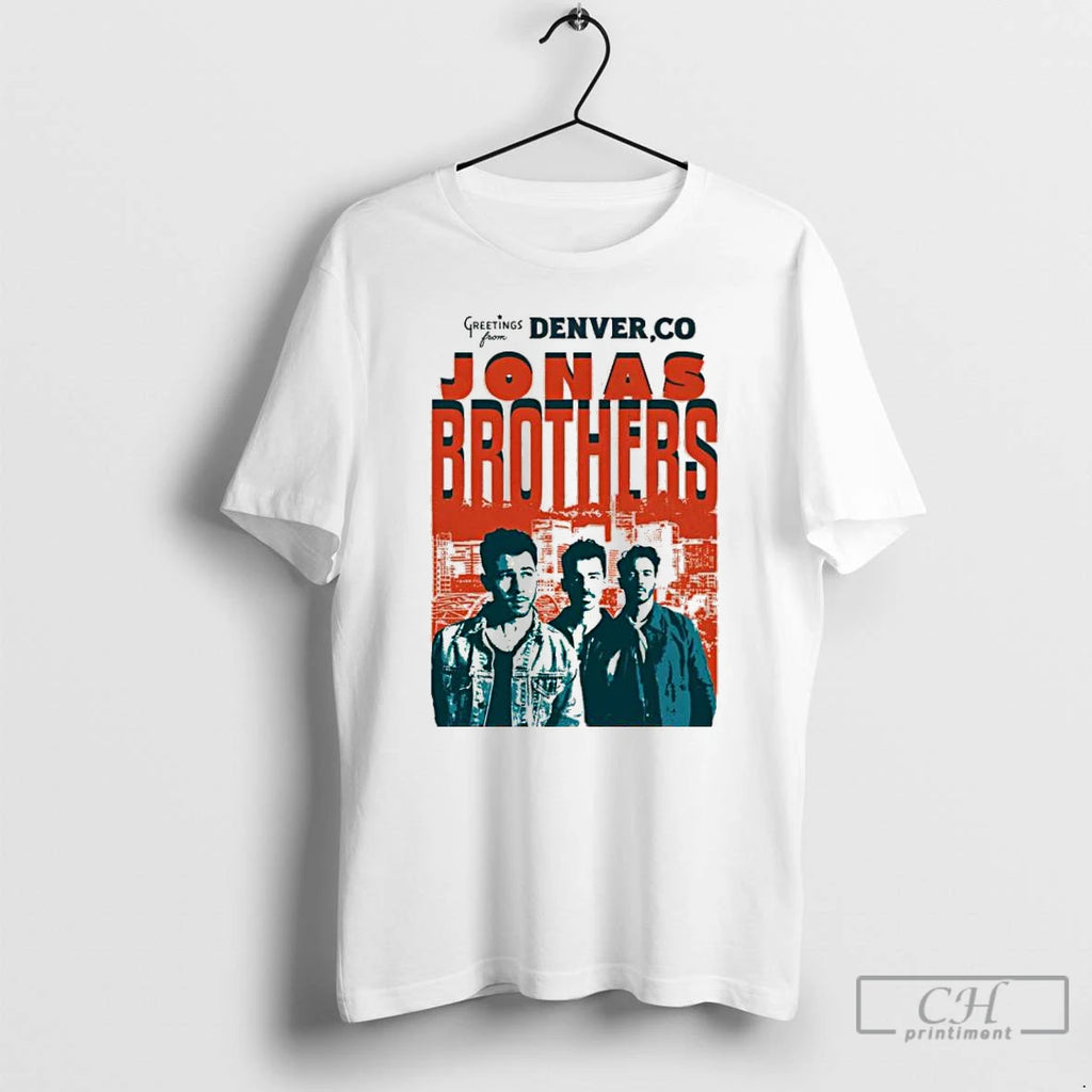 Premium Jonas Brothers Denver Co Oct 2 2025 Ball Arena T Shirts