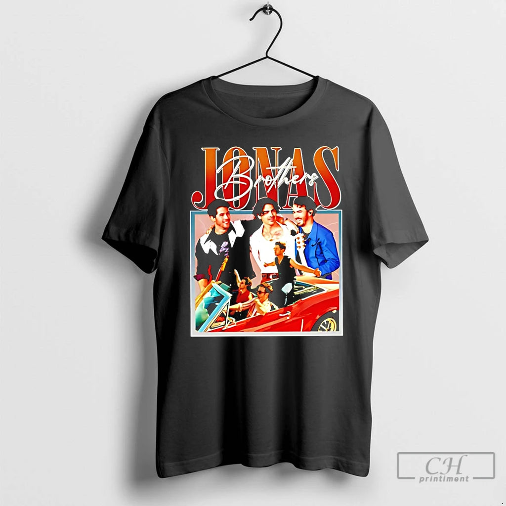 Premium Jonas Brothers Drive Car T Shirts