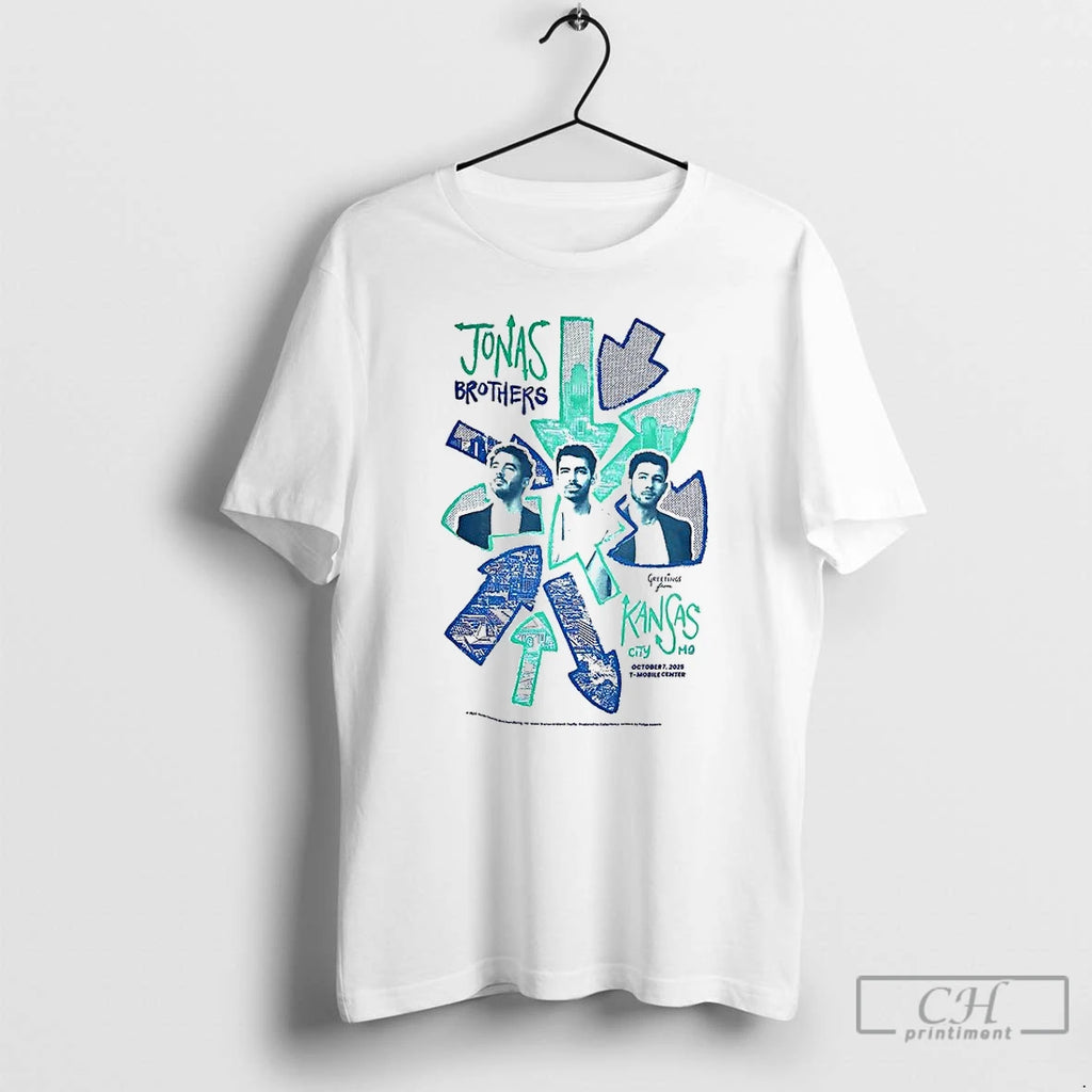 Premium Jonas Brothers Kansas City Mo 2025 T Shirts