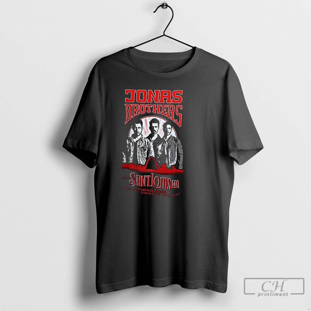 Premium Jonas Brothers Saint Louis T Shirts