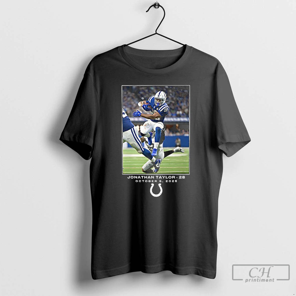 Premium Jonathan Taylor Indianapolis Colts Running Back Leap Touchdown October 5 2025 Ceramic Ceramic And