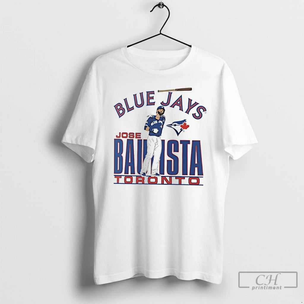 Premium Jose Bautista Toronto Blue Jays Cooperstown Player T Shirts
