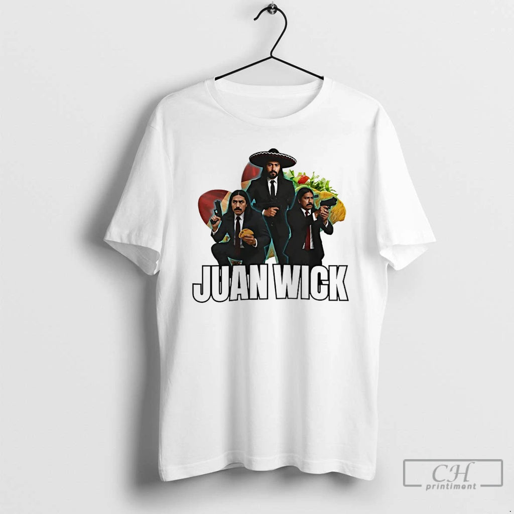 Premium Juan Wick John Wick Parody T Shirts