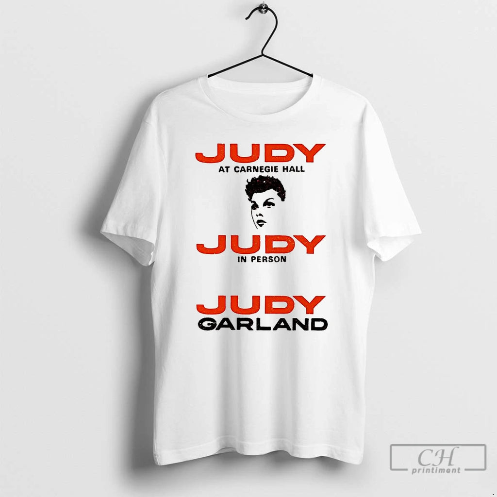 Premium Judy At Carnegie Hall Judy Garland T Shirts
