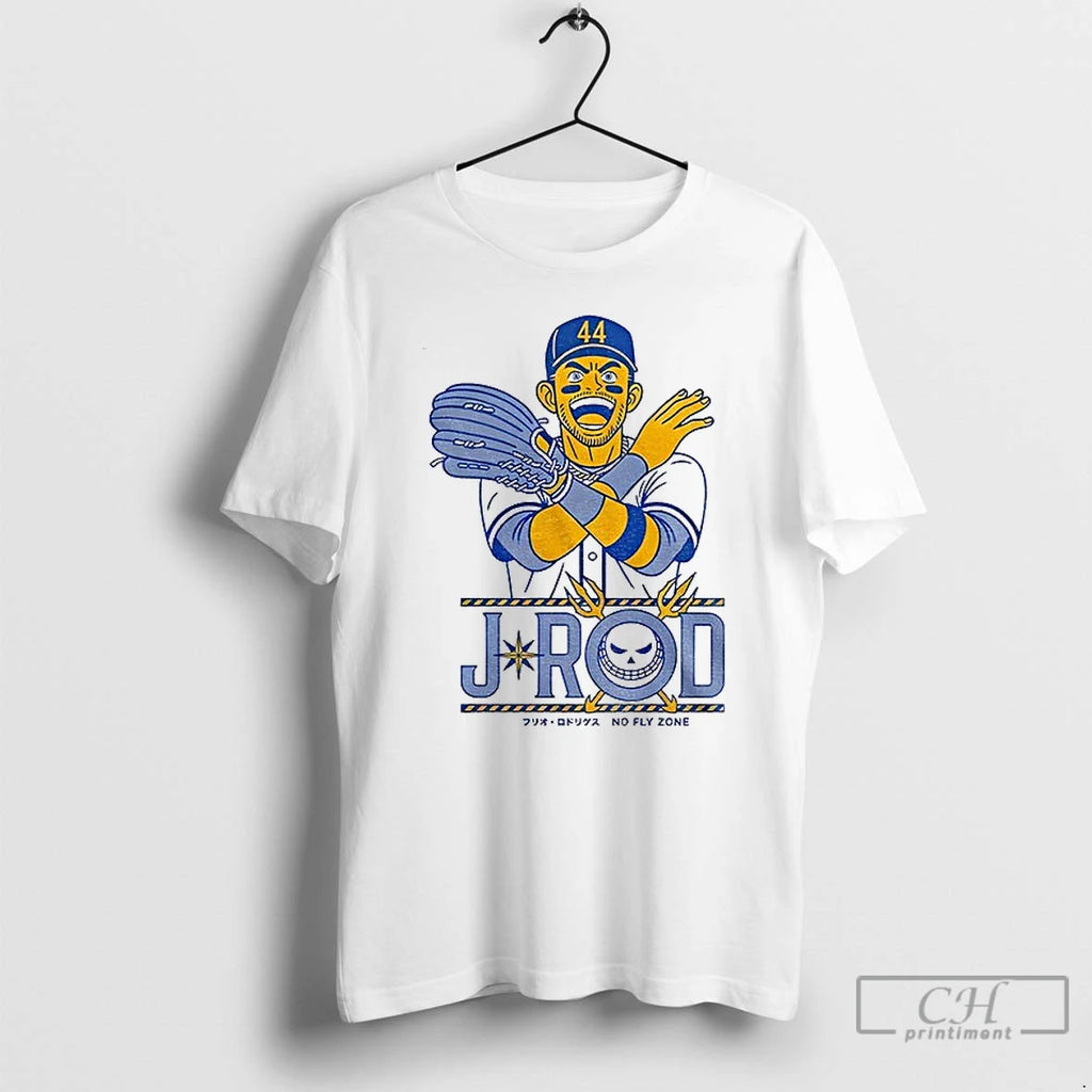 Premium Julio Rodriguez Seattle Mariners Mlb Baseball No Fly Zone T Shirts
