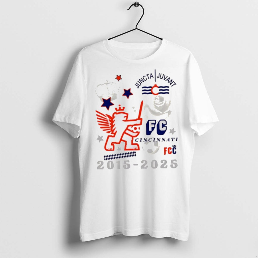 Premium Juncta Juvant Fc Cincinnati 2015 2025 T Shirts