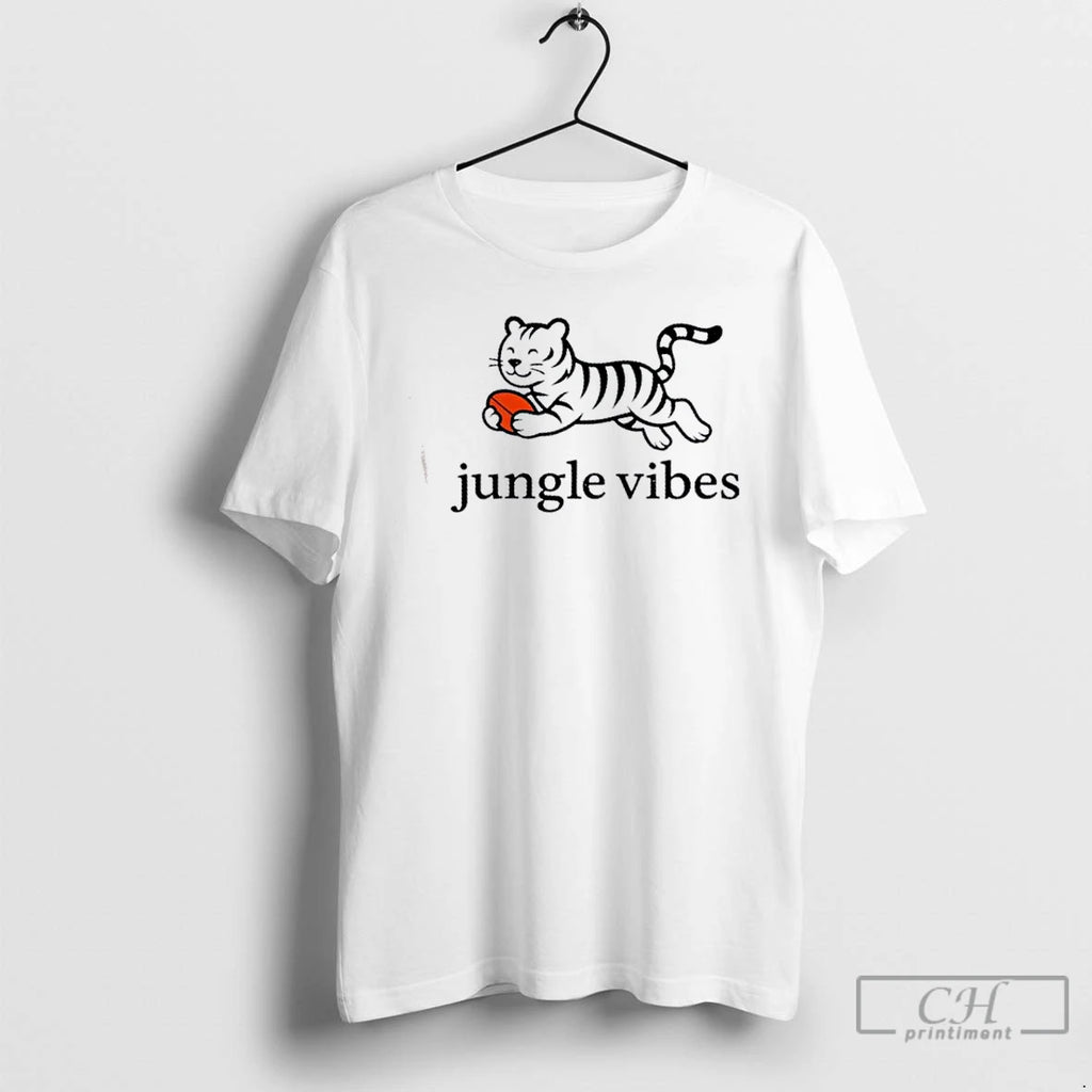 Premium Jungle Vibes Run Wild Tiger T Shirts