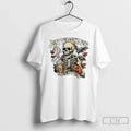 Premium Just Waiting For Halloween Skeleton Coffee T Shirts