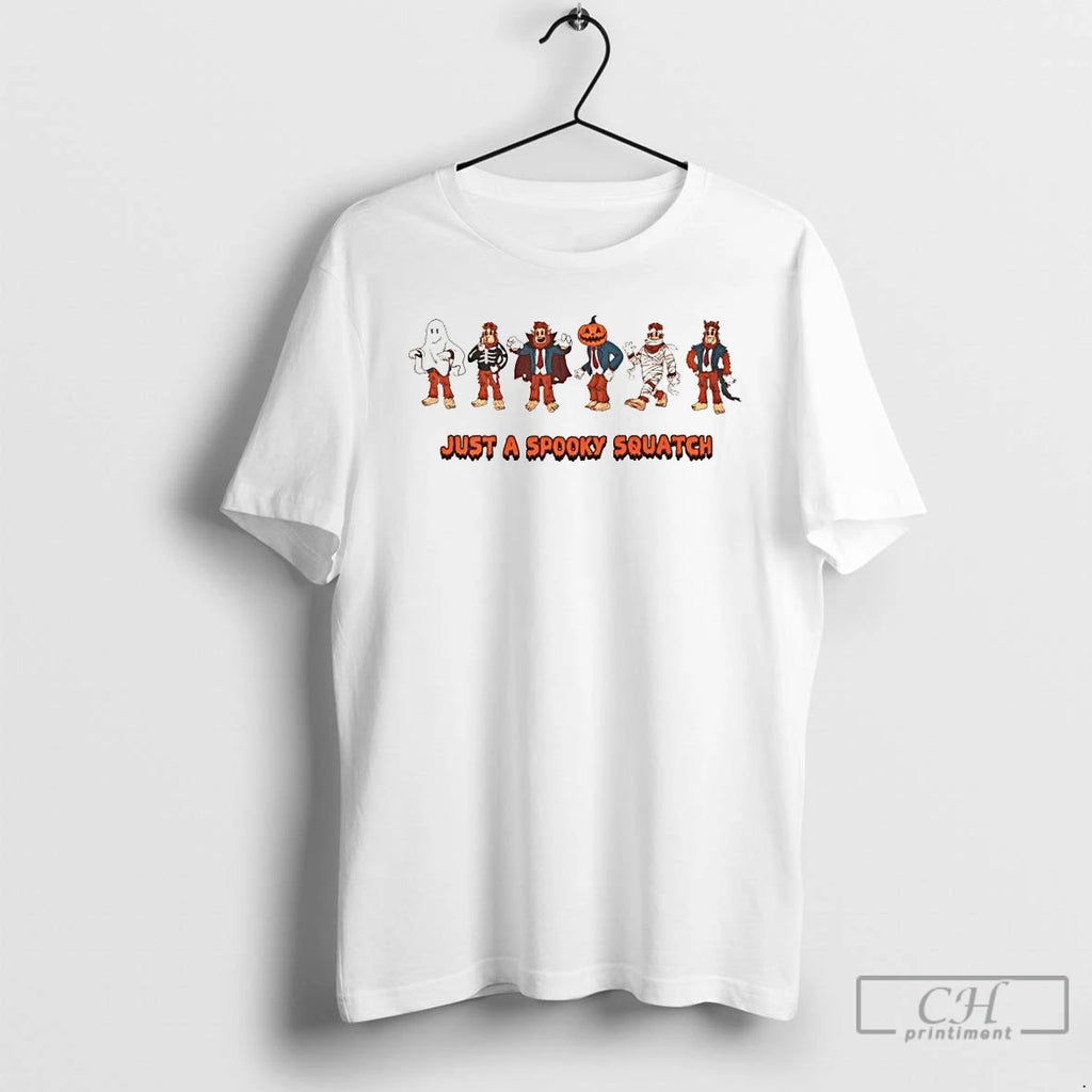 Premium Just A Spooky Squatch Halloween Ornaments T Shirts