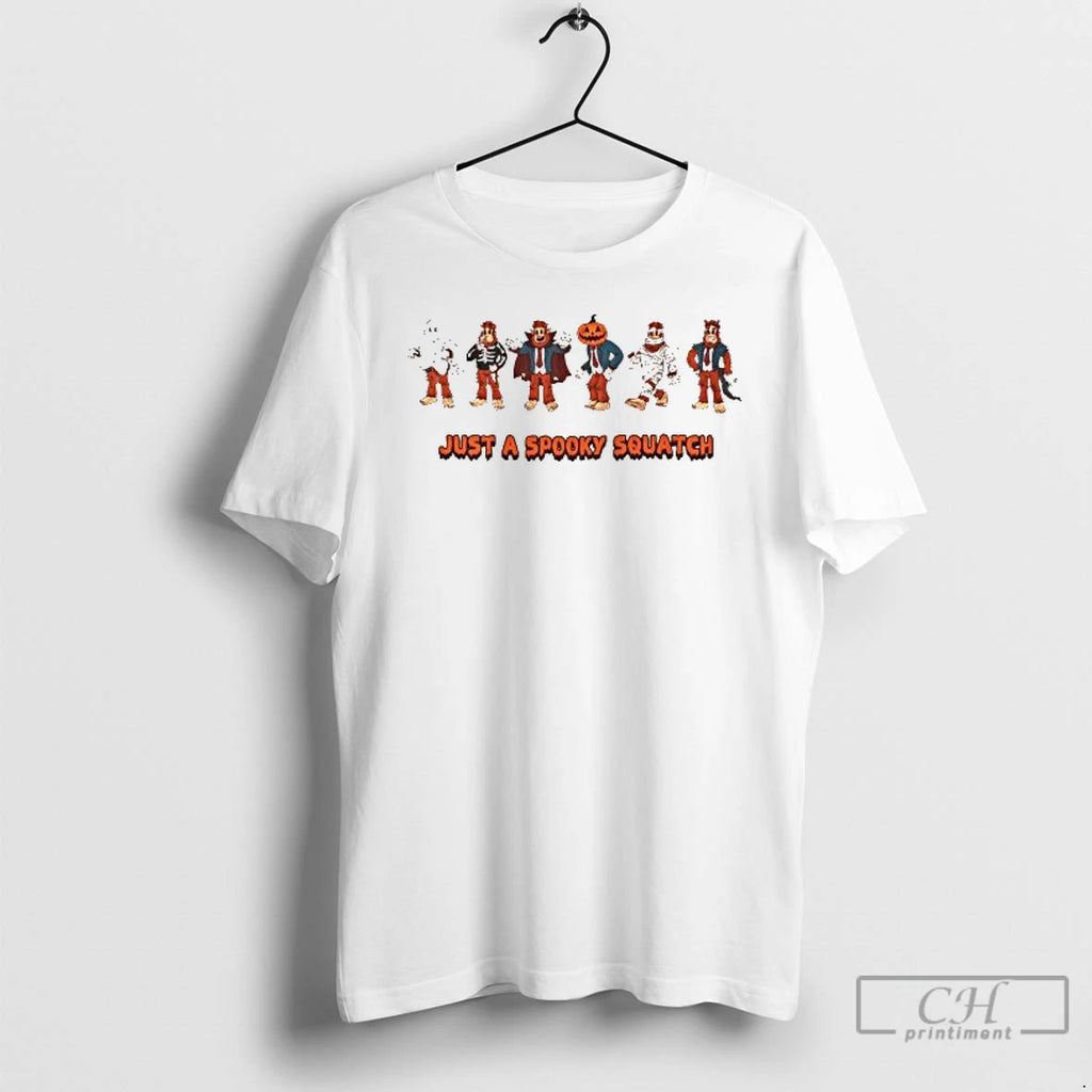 Premium Just A Spooky Squatch Halloween T Shirts